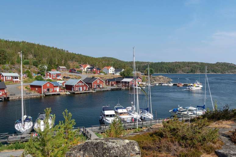 A ilha de Lidingö é um dos bairros mais ricos da Suécia