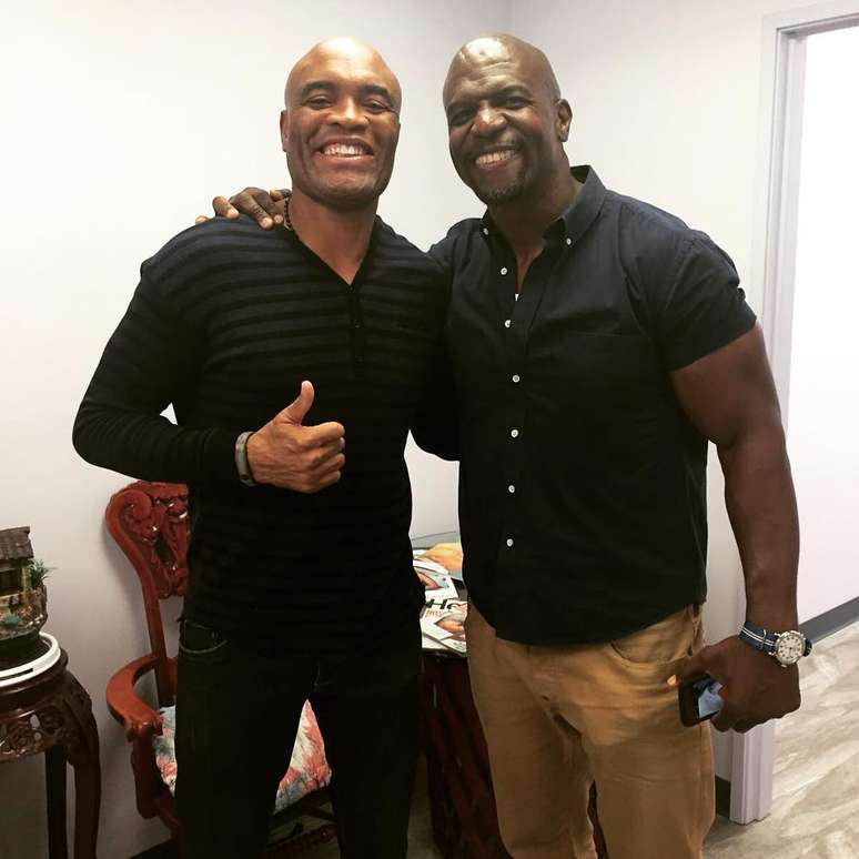 Anderson Silva e Terry Crews