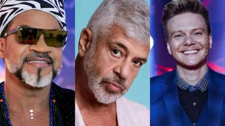 Lulu Santos, Carlinhos Brown e Michel Teló