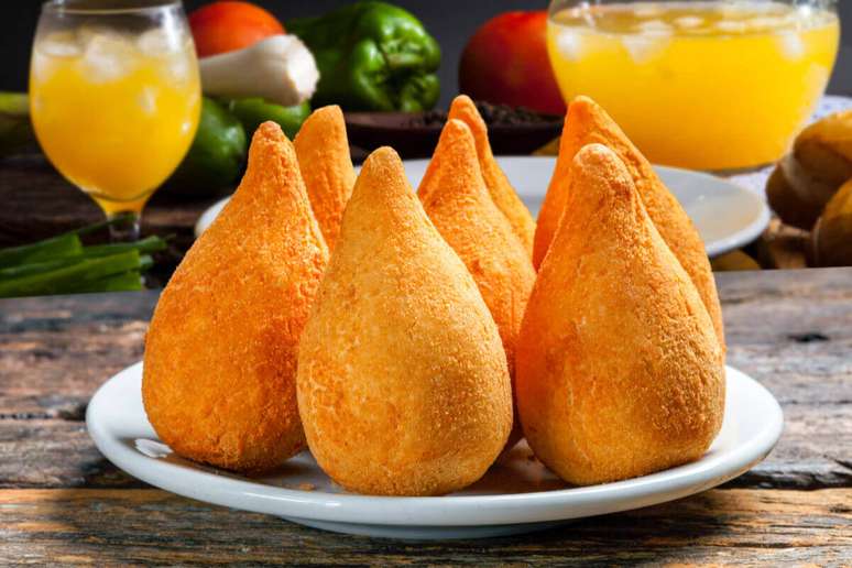 Coxinha de abóbora 