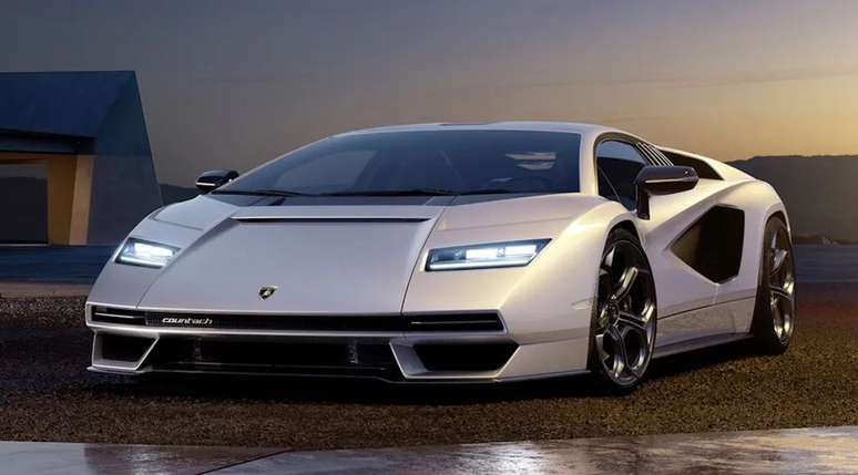 Lamborghini híbrido é o mais veloz da família Countach (Imagem: Divulgação/Lamborghini)