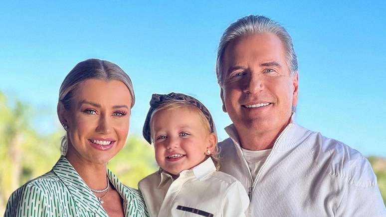 How he has grown!  Roberto Justus’ daughter turns four with a luxurious party