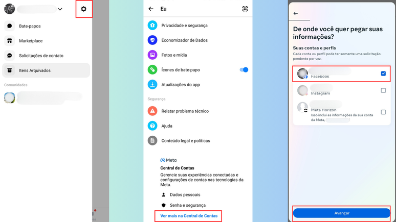 How to download Facebook message history (Image: Screenshot/Bruno De Blasi/Canaltech) How to download Facebook message history (Image: Screenshot/Bruno De Blasi/Canaltech)