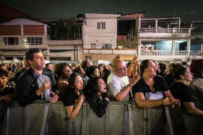 P&uacute;blico do Palco Butant&atilde; da Virada Cultural no domingo, 19 de maio de 2024