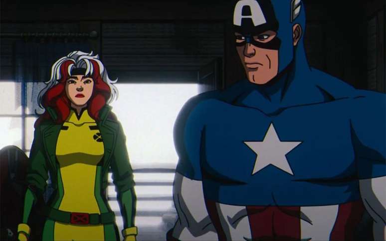 Captain America's appearance in X-Men '97 already opens the door to a decent Avengers cartoon (Image: Reproduction/Marvel Animation) Captain America's appearance in X-Men '97 already opens the door to a decent Avengers cartoon (Image: Reproduction/Marvel Animation)