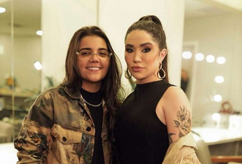 Yasmin Santos e a namorada, Maria Venture