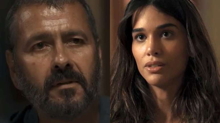 José Inocêncio e Mariana em 'Renascer'