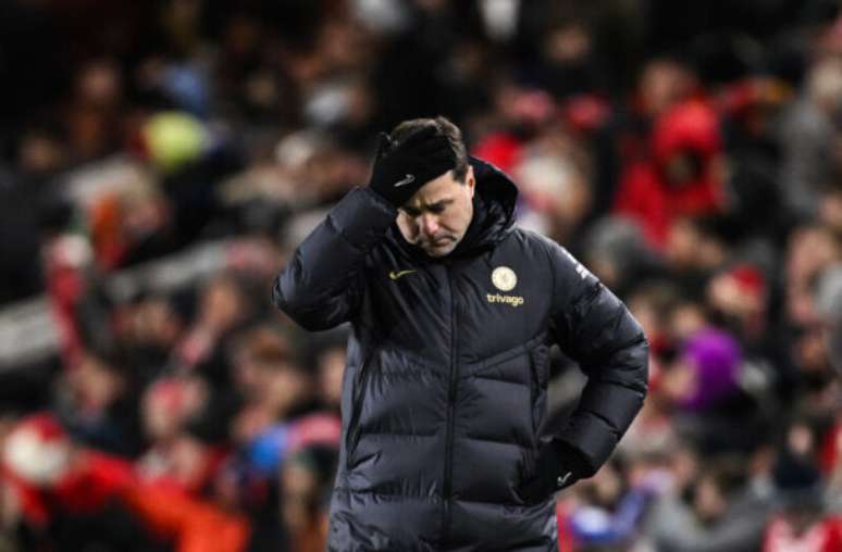 Oli Scarff/AFP via Getty Images - Legenda: Mauricio Pochettino conseguiu levar o Chelsea a uma vaga em competições europeias -