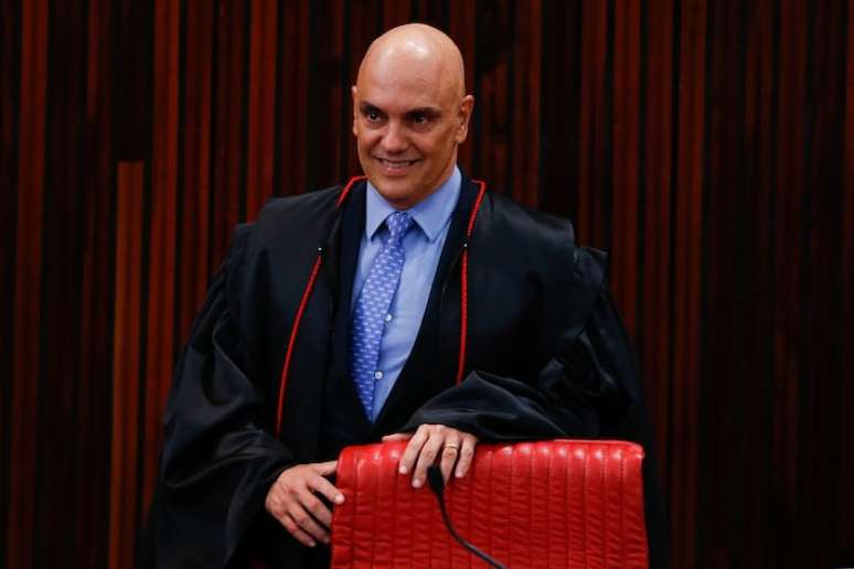 O presidente do Tribunal Superior Eleitoral (TSE) Alexandre de Moraes