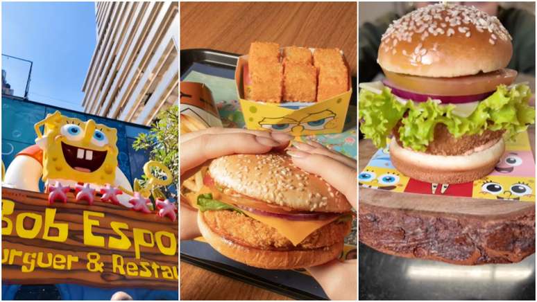 Restaurante do Bob Esponja faz concurso para distribuir hamburgueres de graça