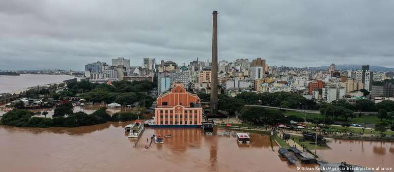 Enchente que inundou Porto Alegre não é um evento climático isolado