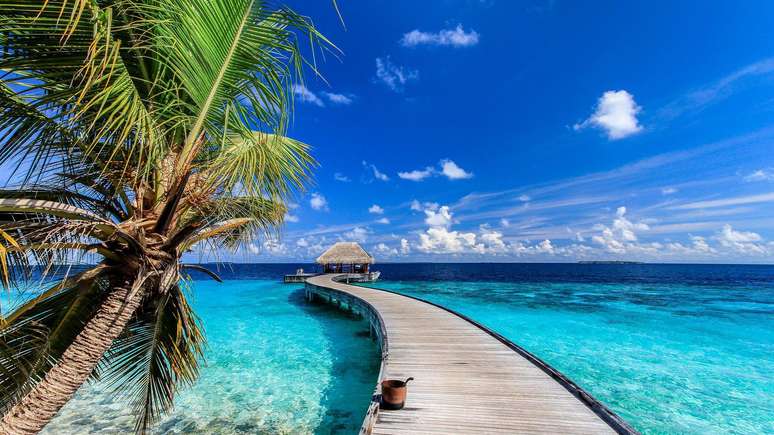 As Ilhas Maldivas estão entre os destinos paradisíacos ameaçados