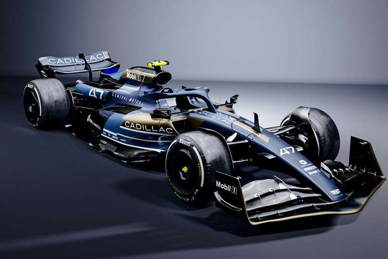 Projeção do carro da Andretti na F1. Cada vez mais fazendo pressão
