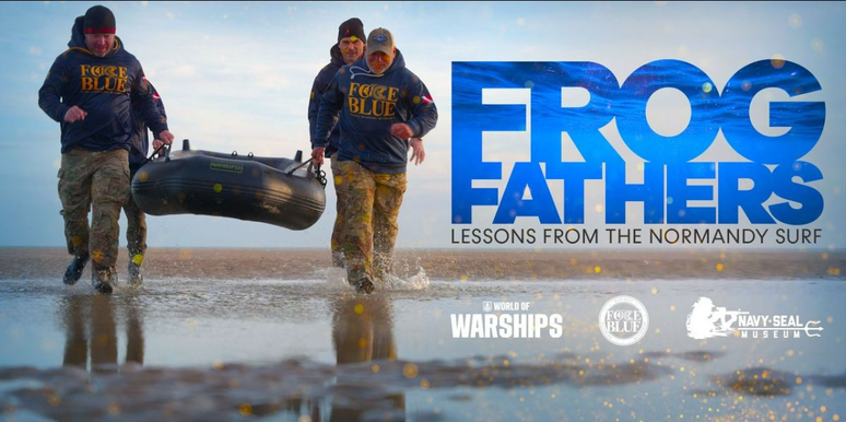 Frog Fathers é um documentário sobre as forças navais que combateram no Dia D