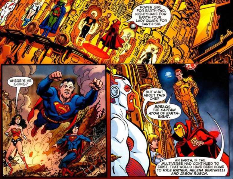 Alexander Luthor cita Kyle Rayner na Terra-8 em vez da Terra-1 (Imagem: Reprodução/DC Comics)