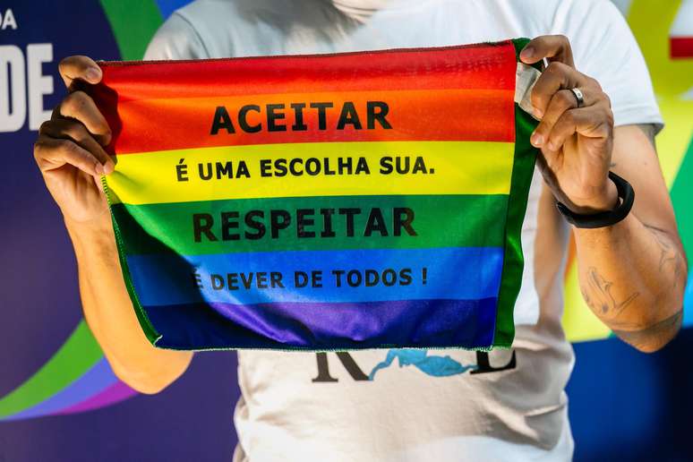 Associação da Parada do Orgulho LGBT promove evento de abertura da Parada LGBTQIA+ de São Paulo (Foto: Tata Barreto/Especial para o Terra)