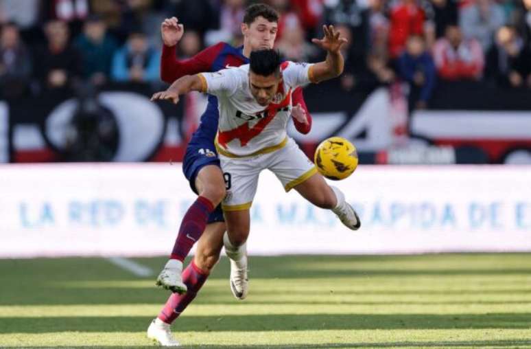 Oscar del Pozo/AFP via Getty Images - Legenda: Falcao García disputou 79 partidas pelo Rayo
