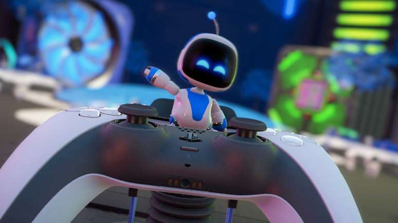 Astro's Playroom apresenta Astro Boy mostrando o que é possível fazer com o controle DualSense no PlayStation 5