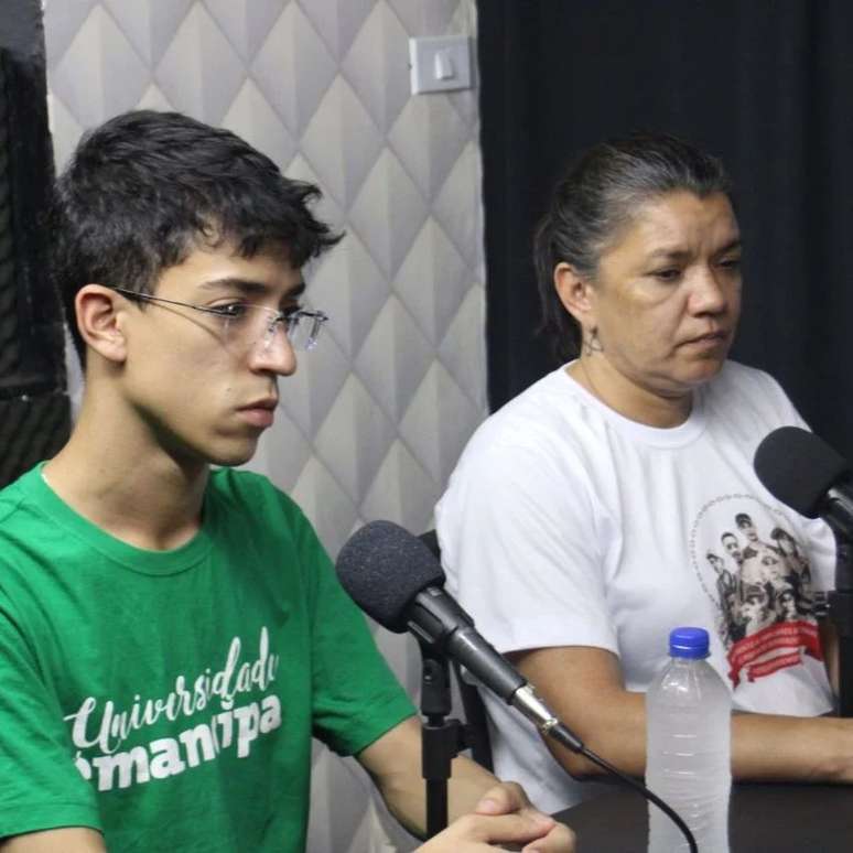 Após a perda do filho Denys, Maria Cristina Quirino e seu outro filho, Danylo, integram o Movimento de Familiares de Vítimas do Massacre de Paraisópolis