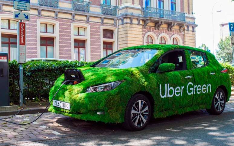 Uber Green - iniciativa é pensada por um futuro mais sustentável