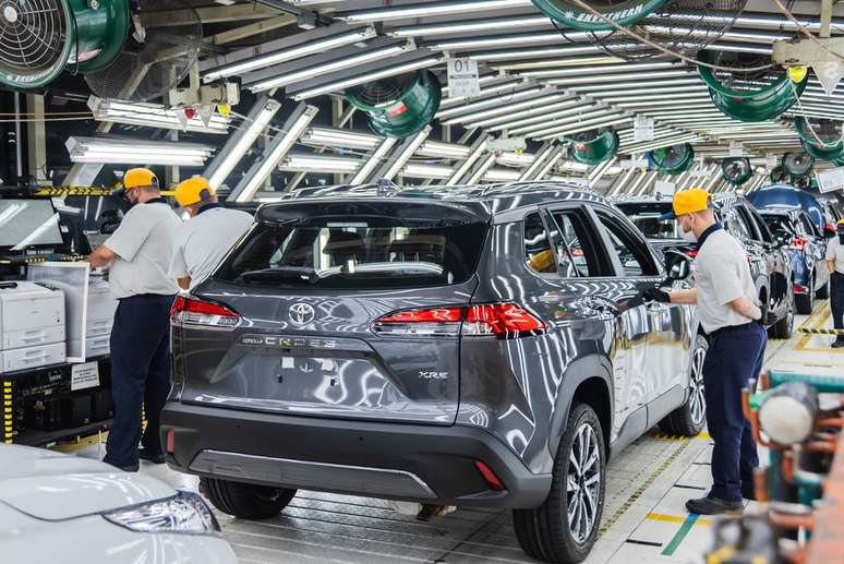 Fábrica da Toyota em Sorocaba também passará a produzir o Corolla sedan (Imagem: Divulgação/Toyota)