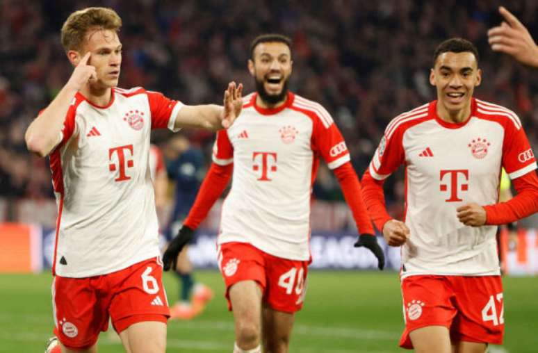 Michaela Stache/AFP via Getty Images - Legenda: Joshua Kimmich tem contrato válido com o Bayern Munique até 2025 -