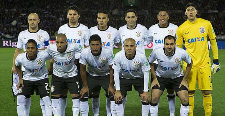 Elenco campeão mundial de 2012 pelo Corinthians