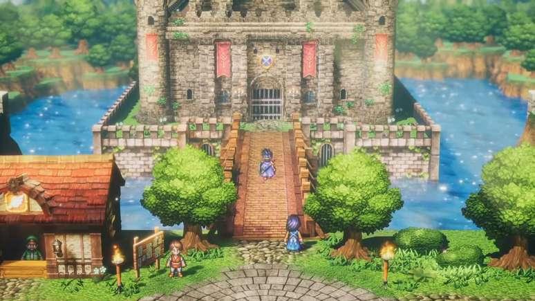 Dragon Quest III HD-2D Remake terá gráficos parecidos com os de Octopath Traveler