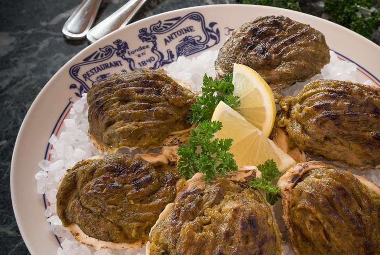 Antoine's famous Rockefeller oysters Antoine's famous Rockefeller oysters