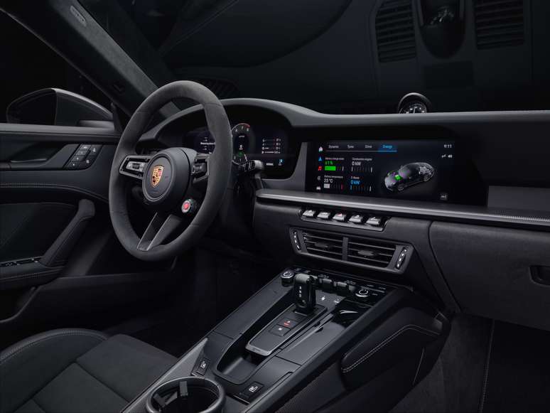 Novo interior do Porsche 911 Carrera GTS