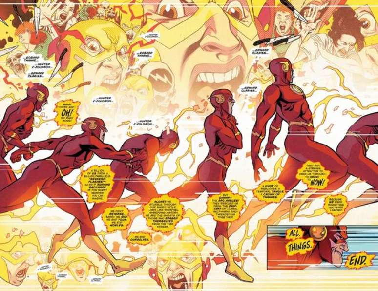 Flash Barry Allen tem sido atormentado pela Coroa de Thawnes (Imagem: Reprodução/DC Comics)
