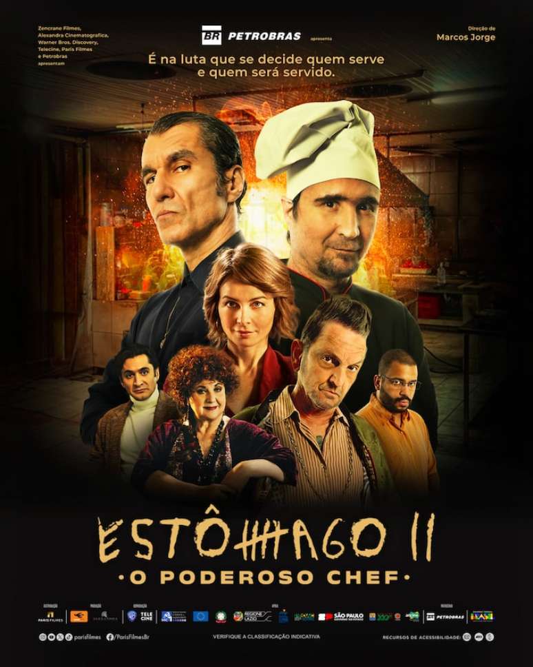 Cartaz de 'Estômago 2: O Poderoso Chef'