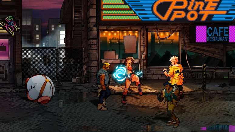 Streets of Rage 4 resgate clima clássico dos beat'em up dos anos 1990 (Imagem: Reprodução/Dotemu)