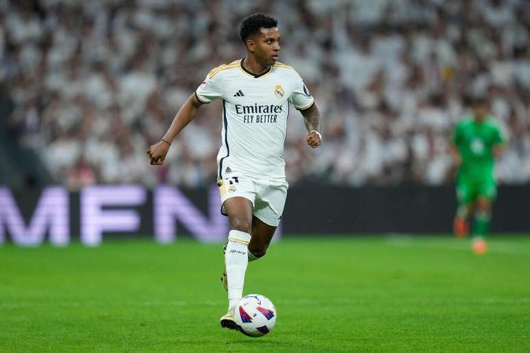 Rodrygo (Real Madrid) durante jogo contra o Real Betis no dia 25.05.2024 