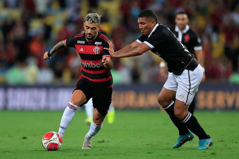 Flamengo enfrentando o Vasco pelo Carioca 2024. Photo by Buda Mendes/Getty Images