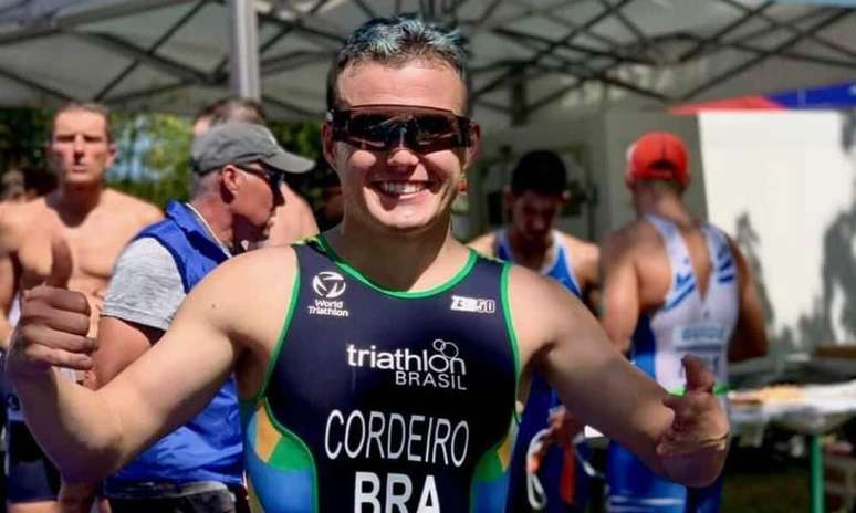 Ronan Cordeiro is a paratriathlon World Cup champion