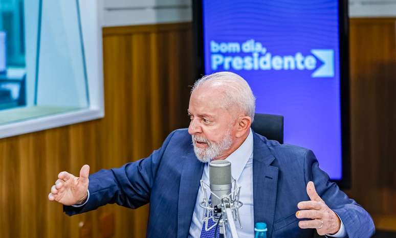 Presidente Lula criticou destaque da imprensa sobre PIB