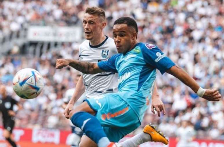The former Fluminense player scores and Zenit is champion of the Russian Cup