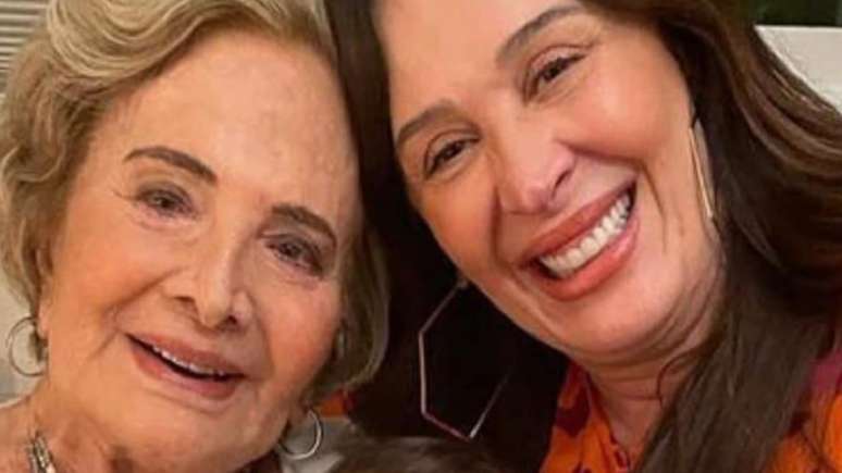 Gl&oacute;ria Menezes e Claudia Raia