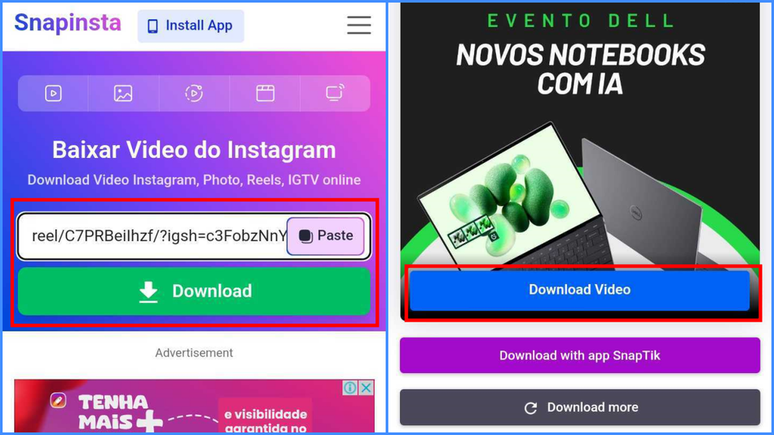 Baixe Vídeos do Instagram: Apps para Baixar Vídeos do