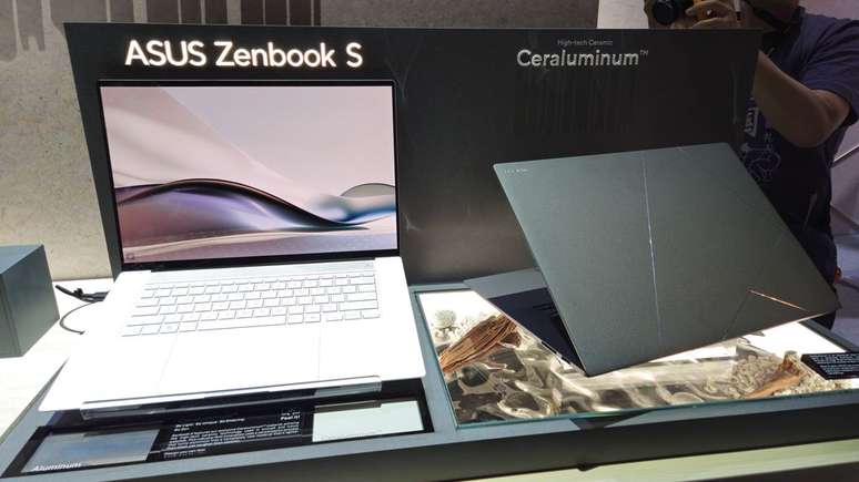 Zenbook S também ganhou novidades na Computex 2024 (Imagem: Felipe Vidal/Canaltech)