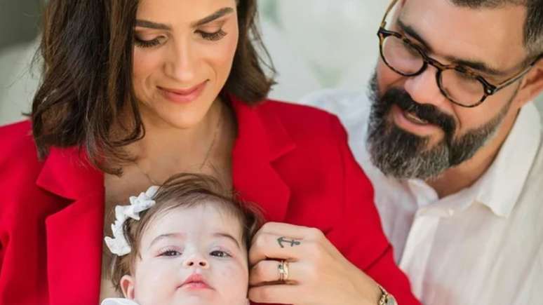 Letícia Cazarré, Juliano Cazarré e Maria Guilhermina