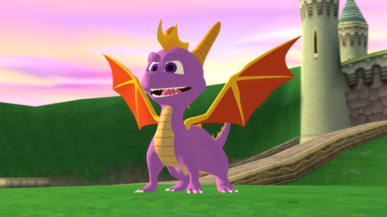 Spyro the Dragon era pura simpatia (Imagem: Activision Blizzard)