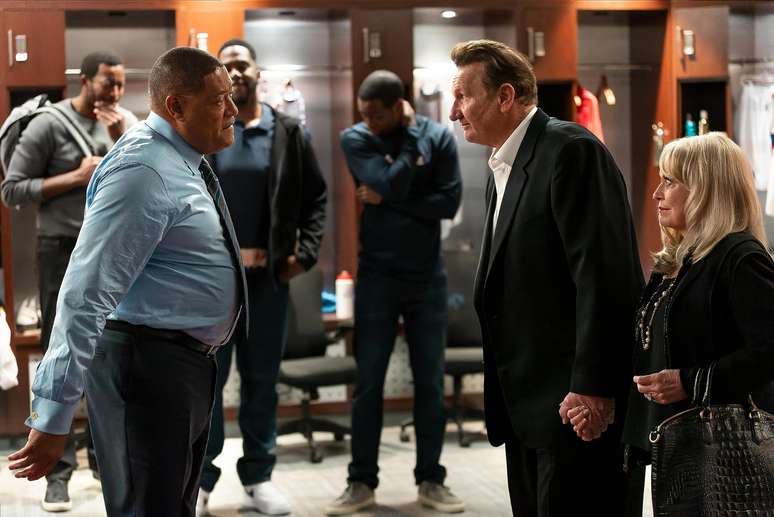 Laurence Fishburne e Ed O'Neill são Doc Rivers e Don Sterling em 'Clipped'