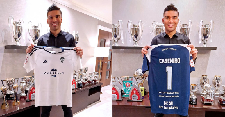 O clube anuncia que Casemiro se tornou acionista