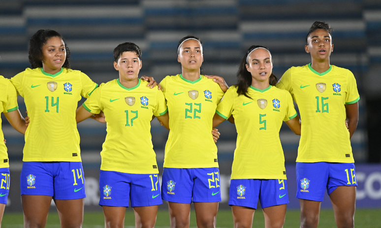 Seleção brasileira su-20 de futebol feminino (Thais Magalhães-CBF)