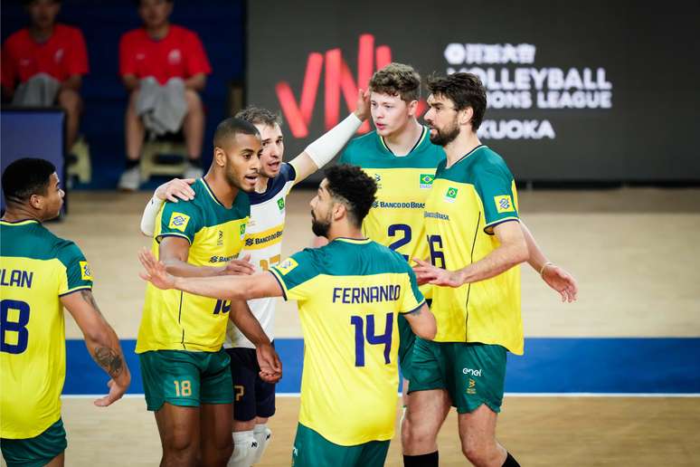 Brasil venceu a Alemanha na abertura da segunda semana da VNL (Divulgação/FIVB)