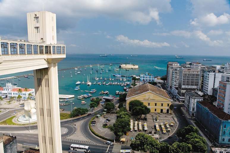 O Mercado Modelo fica bem ao lado do Elevador Lacerda