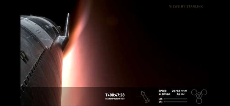 Lan&ccedil;amento do Starship foi bem sucedido ap&oacute;s quatro tentativas