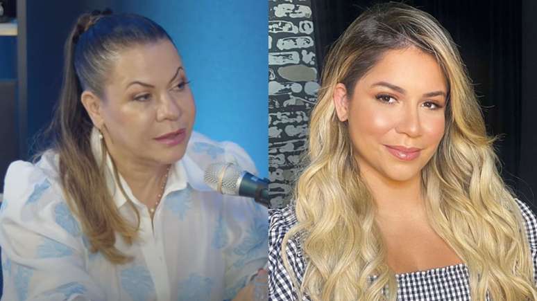 Dona Ruth, m&atilde;e de Mar&iacute;lia Mendon&ccedil;a.